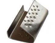 Замок металлический с внутренной пуклей (для полипропиленовой ленты) PP-19 (0,5) цинк матовый