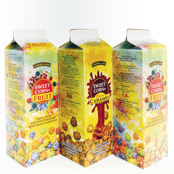 Смесь пищевая SweetCorn апельсин/пачка 0,8 кг